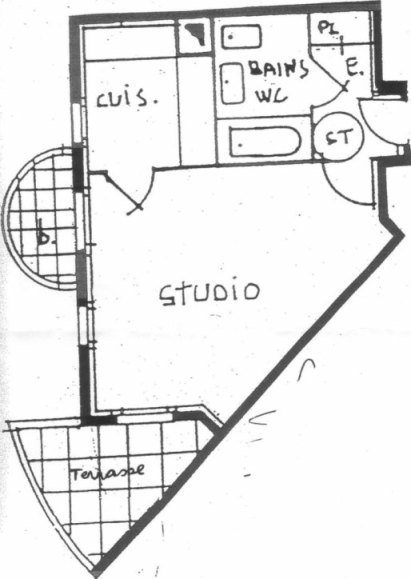 Plan de l'appartement